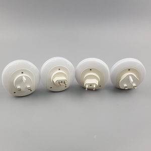 OEM A78C Sensor de Control LED Luz Nocturna con Sombra Redonda Atardecer al <span class=keywords><strong>Amanecer</strong></span> Característica 3-en-1 Enchufe de Salida para Dormitorio Baño - Product Image 3