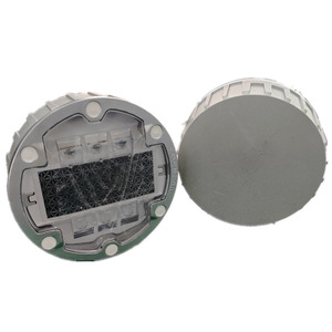 Luz <span class=keywords><strong>solar</strong></span> enterrada Semáforo peatonal intersección luz síncrona 143 impermeable IP68 aluminio fundido LED - Product Image 3