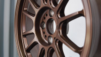 Jantes forgées KE Bronze 4X100 RACING ZE40 M-Spec Club Racer de 15 à 26 pouces pour BMW, Nissan, Toyota, Tesla, Audi, Mercedes-Benz, etc.