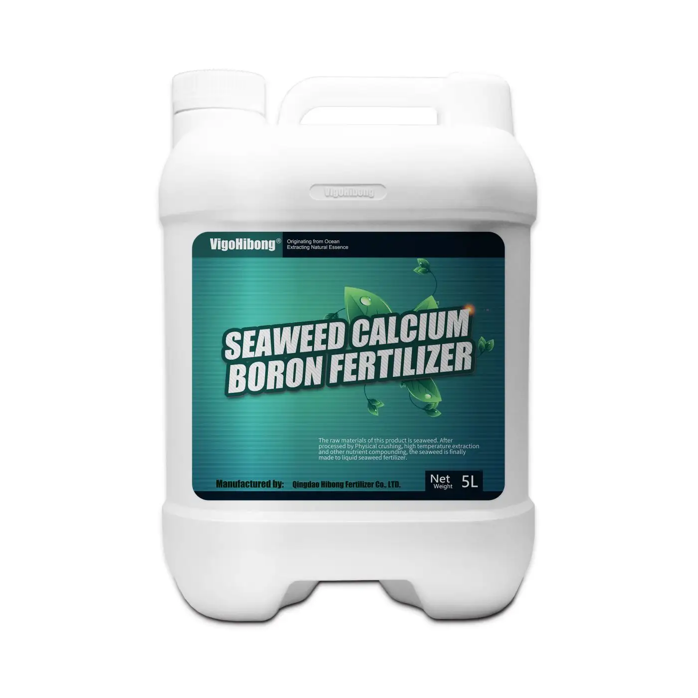 Pupuk kalsium rumput laut organik Cepat Hijau 100% merek ekstrak rumput laut Kelp asam alginik untuk penggunaan pertanian