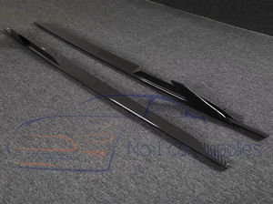 Présentation réelle du produit 2023 : Jupes latérales en fibre de carbone sèche, style <span class=keywords><strong>Capristo</strong></span>, pour pare-chocs de voiture R8 V10 - Product Image 3