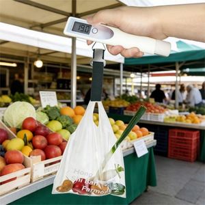 Balance à bagages numérique rectangulaire fine et portable pour la pêche, vente en gros - Product Image 5
