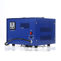 Régulateur de tension automatique monophasé SVC-500VA 220V 80% 100% pour servomoteur, stabilisateur de puissance AVR AC