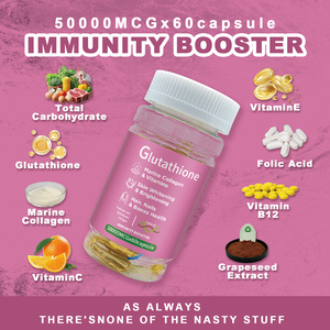 Capsules de Glutathion DUOZI 50000MCG x 60, Collagène Marin, Vitamines, Blanchiment de la Peau, Santé des Cheveux, des Ongles et des Os, Complément Antioxydant - Product Image 4