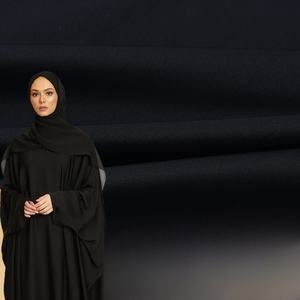 100% tessuto Abaya antistatico in saia di poliestere da 68 pollici in Chiffon per capi da donna e da ragazza - Product Image 6