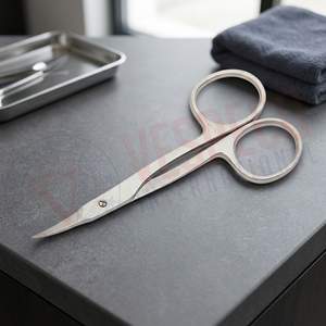 Professional Custom Manicure Scissors Pedicure Cuticle & Dead Skin Tool with Sharp Blunt Blades Curved Stainless Steel - Product Image 2