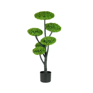 Foryoudecor Potplanten Kunstmatige Hoge Bonsai Boom Voor Woonkamer Vloer Staande Woondecoratie