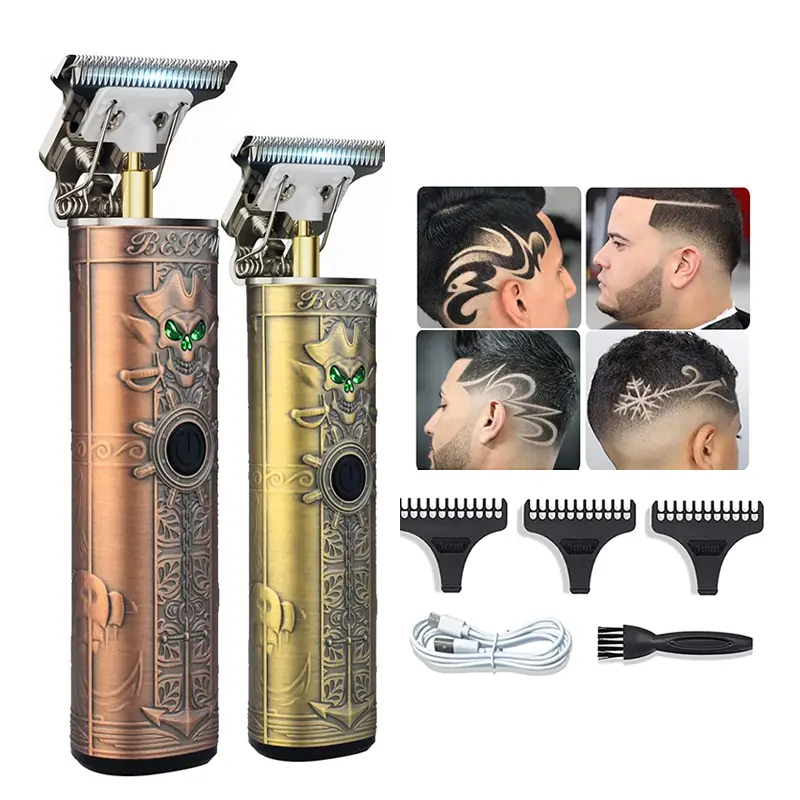 Maquina De Cortar Cabelo Professional Tondeuse Cheveux Vintage T9 Trimmer Shaving Machine Barber Hair Clipper