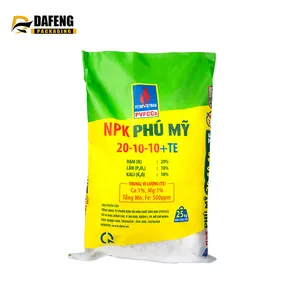 Sacchetti di riso DAFENG sacco di riso di iuta sacchetto di zucchero sacchetto di riso Basmati Pp pacchetto agricolo plastica Bopp laminato 50kg bianco 25kg