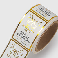 Autocollants d'avertissement imperméables pour bougies, étiquettes d'avertissement de sécurité, rouleau d'autocollants pour bougies, autocollants personnalisés pour pots de bougies