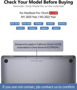 Pantalla LCD de Repuesto LHM A2338 para <span class=keywords><strong>MacBook</strong></span> <span class=keywords><strong>Pro</strong></span> 13.3\" <span class=keywords><strong>M1</strong></span>/M2, Panel Retina IPS, Relación de Aspecto 16:10, Color Plata, 1 Año de Garantía - Product Image 2
