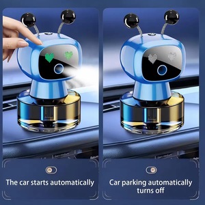 เครื่องพ่นน้ำหอมอัตโนมัติ AI Smart Robot สำหรับพลาสติก กลิ่นหอมติดทนนาน <span class=keywords><strong>เจ</strong></span><span class=keywords><strong>ล</strong></span>น้ำหอม/สเปรย์ดับก<span class=keywords><strong>ล</strong></span>ิ่นภายในรถยนต์ กลิ่นหอมสดชื่นในรถยนต์ ขวดแก้ว - Product Image 6