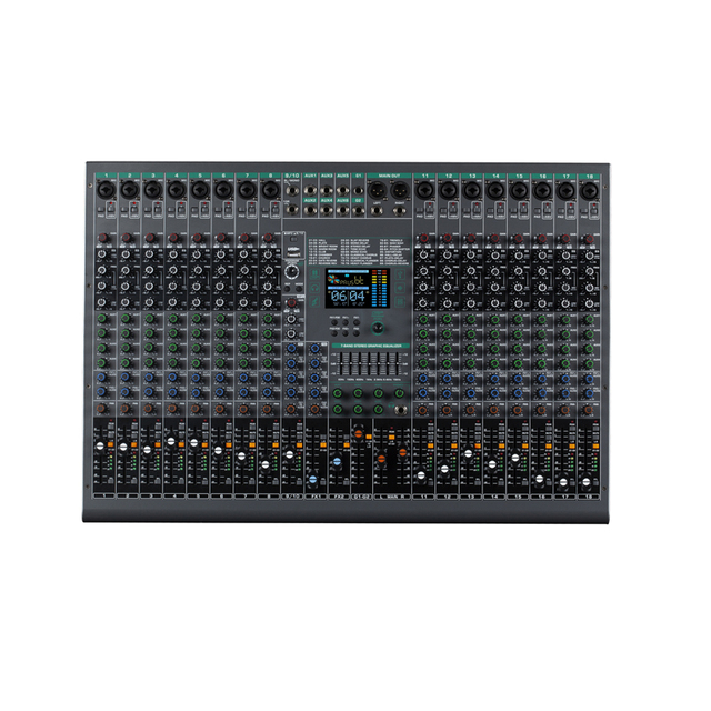 DX14   High Quality DJ Music Mixer  14 Dual DSP Console 14 Channel Dual DSP Professional Mixer Audio Mixer