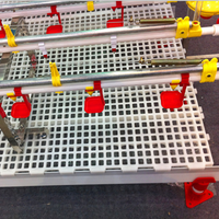 Abreuvoir automatique pour poussins, distributeur d'eau automatique pour volailles, abreuvoir horizontal de type bec de canard pour cailles
