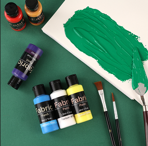Ensemble de 26 couleurs de <span class=keywords><strong>peinture</strong></span> <span class=keywords><strong>acrylique</strong></span> à base d'eau pour <span class=keywords><strong>tissu</strong></span>, <span class=keywords><strong>peinture</strong></span> textile permanente pour vêtements, chaussures, décoration artistique DIY - Product Image 5