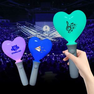 Venta al por Mayor de Luces LED de Mano para Conciertos de J-Pop, con Logotipo Personalizado, Efectos de Iluminación Multicolor, para el Día de San Valentín, Fiestas en Bares, de Plástico Largo - Product Image 6