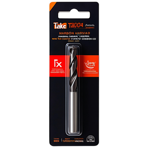 Foret universel en carbure Ttake Ta1004, revêtement Nano TiAlN, forets en carbure 5Xd - Product Image 2