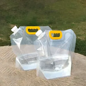 户外野营折叠可重复使用矿泉水袋便携式携带超轻可折叠5l 10l水袋