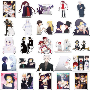 50 autocollants TV <span class=keywords><strong>Anime</strong></span> Shinigami Bocchan to Kuro Maid, le duc de la mort et sa demoiselle d'honneur - Product Image 4