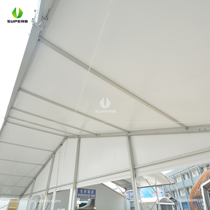 Tente d'événement 1000 places résistante au soleil avec couverture supérieure 850G/SQM et parois latérales 650G/SQM, structure en aluminium ignifuge et résistante à l'<span class=keywords><strong>eau</strong></span> - Product Image 4
