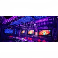 Modul LED Tahan Air GOB Layar LED Indoor/Outdoor Kustom untuk Meja KTV DJ, Display Booth, Pemandu Jalan di Pusat Perbelanjaan Swalayana
