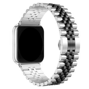 Luxus Smart Armband für Apple Watch Edelstahl band 44mm 42mm 40mm 38mm Metall armband für Iwatch 6 5 4 <span class=keywords><strong>3</strong></span> <span class=keywords><strong>2</strong></span> 1 - Product Image 6