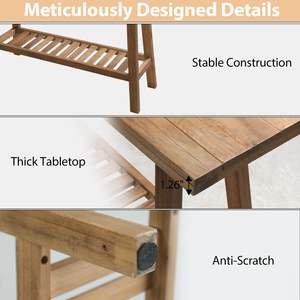 Banco de madera de granja con almacenamiento, otomana de almacenamiento largo <span class=keywords><strong>para</strong></span> pasillo, <span class=keywords><strong>cocina</strong></span>, sala de estar, muebles de extremo de cama, banco de madera - Product Image 5