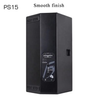 Altavoz para Fiestas RIY PS15 de 15 Pulgadas, Altavoz Inalámbrico Pasivo con Función de Radio, Carcasa de Madera