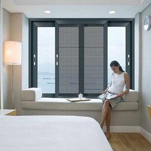 Phòng Ngủ Trắng Vòm Nhôm Cửa Sổ Trượt Giá Cho Nepal - Product Image 1