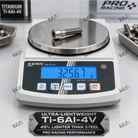 Vis à tête conique hexagonale en titane anodisé coloré Gr5 Ti-6Al-4V M4 M5 M6 M8 BJCJTi usinées CNC pour l'automobile et le vélo
