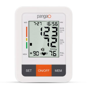 Profissional atacado esfigmomanômetro eletrônico bp máquina digital braço pressão arterial monitor com adaptador ac - Product Image 3