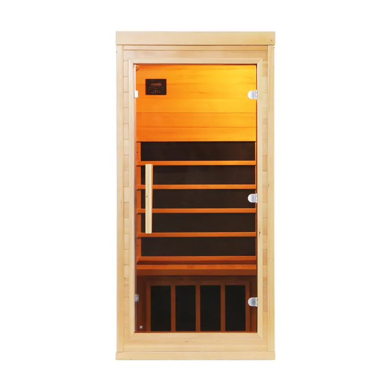 Canada hemlock hout 2 persoon carbon panel heater infrarood sauna