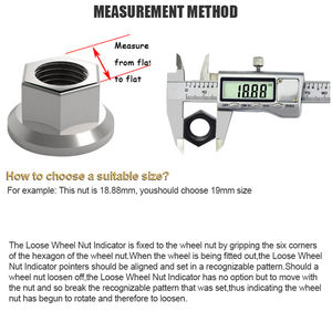 Indicador <span class=keywords><strong>de</strong></span> tuerca <span class=keywords><strong>de</strong></span> rueda suelta <span class=keywords><strong>de</strong></span> <span class=keywords><strong>precio</strong></span> <span class=keywords><strong>de</strong></span> fábrica <span class=keywords><strong>de</strong></span> alto nivel <span class=keywords><strong>de</strong></span> China Indicador <span class=keywords><strong>de</strong></span> tuerca <span class=keywords><strong>de</strong></span> rueda <span class=keywords><strong>de</strong></span> material PE duradero - Product Image 5