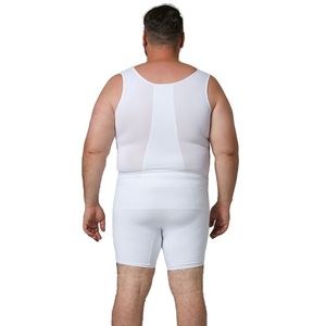 Hombres <span class=keywords><strong>Abdomen</strong></span> Control Cintura Entrenador Post Cirugía Compresión Quirúrgica Prendas Hombres Cuerpo Completo Fajas Colombia Shapewear - Product Image 2