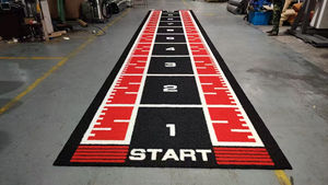 Umax Piste de pelouse de sprint de <span class=keywords><strong>gazon</strong></span> sur mesure/Design logo de <span class=keywords><strong>gazon</strong></span> de sport Compteur de <span class=keywords><strong>gazon</strong></span> de traîneau Marqué herbe <span class=keywords><strong>synthétique</strong></span> de gymnastique - Product Image 3