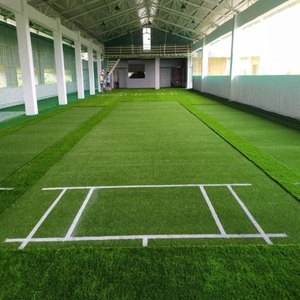 Césped Artificial para Práctica de <span class=keywords><strong>Cricket</strong></span>, Verde/Verde Limón, Césped Deportivo Multifuncional para Patio de Recreo - Product Image 2