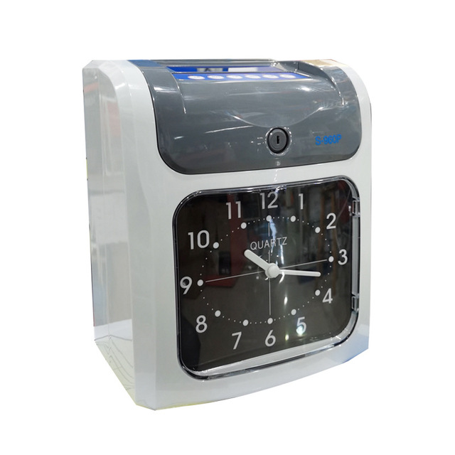 OKYO S960 Dual SIM OLED Screen Android OS Bar Smart Check-in Attendance Machine Dual Color Plastic Punch Card Clock Wholesale