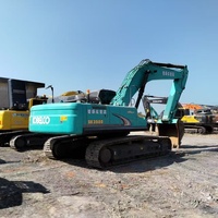 Excavatrice Kobelco SK350D d'occasion importée, faible nombre d'heures, haute qualité, prête à être expédiée (également compatible avec les modèles SK200)