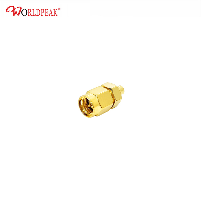 SMA Male to MCX Female Adapter, Snap on Micro RF for Receiver Port