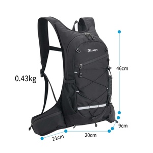 กระเป๋าเป้สะพายหลังกีฬาลำลอง 25 ลิตร ไนลอน กันน้ำ ซิปปิดแบบนุ่ม สำหรับทุกเพศ ใช้กลางแจ้ง น้ำหนัก 0.43 กก. ขนาด 46 ซม. - Product Image 4