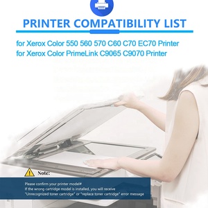 Chinamate for Xerox C9070 PrimeLink C9065/C9070 <b>Toner</b> <b>Cartridges</b> PrimeLink C9065 C9070 Compatible for Xerox C9070 Printer <b>Toner</b> - Product Image 6