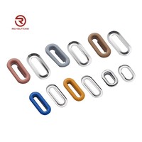 Œillets en laiton peint en gros pour vêtements et sacs – Tailles 10MM, 12MM, 15MM – Vente directe usine