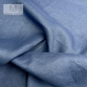 Mindun vente en gros par rouleaux personnalisé épais blanc naturel 100% pur <span class=keywords><strong>lin</strong></span> tissus pour chemises rideaux <span class=keywords><strong>tissu</strong></span> nul - Product Image 5