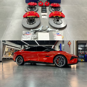 Kit de freinage carbone-céramique performant et évolutif, fiable, 10 pistons avant et 4 pistons arrière pour étriers de frein de course <span class=keywords><strong>Mercedes</strong></span>-<span class=keywords><strong>AMG</strong></span> GT GTS - Product Image 4