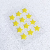 Jolis Patchs Étoiles Jaunes pour Boutons – Autocollants Étoiles Anti-Acné pour Soin et Beauté Personnels
