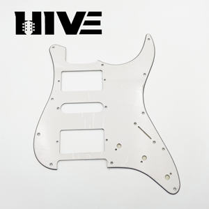 HIVE Wholesale Pickguard de <span class=keywords><strong>guitare</strong></span> électrique en PVC à trois couches, style HSH ST SQ, durable, norme américaine, style HSH - Product Image 6