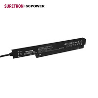 Fuente de Alimentación para Luces Empotradas en Riel, 100-200W, No Regulable, Controlador LED Magnético de Grado Comercial para Sistemas de Iluminación en Riel