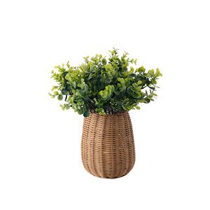 ต้นยูคาลิปตัสประดิษฐ์สีเขียว พลาสติก กิ่งเดี่ยว ตกแต่งบ้าน - Product Image 5