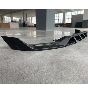 High Dry Carbon Fiber Shark Style Front Roof Spoiler Lip Bumper <strong>Diffuser</strong> <strong>Protector</strong> G-Class W464 W463a G500 G63 Body Parts - Product Image 3