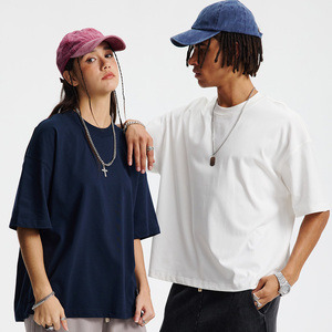 T-shirt personnalisé 275 g/m² de haute qualité, surdimensionné, en coton lourd, impression DTG, t-shirt personnalisé en coton épais, t-shirt de sport pour hommes - Product Image 2